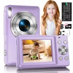 HD 1080P 44MP 16x digikaamera 32GB violetne