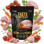 M&auml;rgtoit koertele Tasty Dogs Life, kalkuniliha 90 %, želees, 150 g