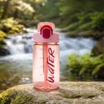Veepudel 400 ml nokaga, 2in1 korgi ja hoidjaga, Roses