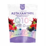 Kollageeni, astaksantiini ja Q10 marjamaitselised pulbrid, 10 pakki, Thai Joji