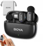 Juhtmevaba mikrofonikomplekt BOYA Mini-14 USB-C ja laadimiskarbiga iPhone&rsquo;ile
