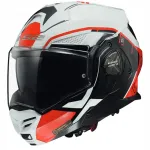 Motorrattakiiver LS2 FF901 Advant X Metric, valge/punane, 2XL
