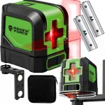 Ristlaser 360&deg; isetasanduv 35 m lukustuse ja magnetkarbiga