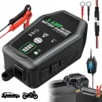 Auto- ja mootorratta akude laadija 6V/12V, 3A, SMART