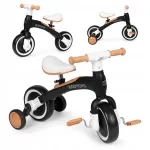 Kolmerattaline jalgratas ECOTOYS, must, 3-&uuml;hes