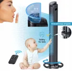Lauaventilaator 102 cm 75W, 8 m ulatus, 3 režiimi, aroomifunktsioon
