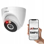 V&auml;line videokaamera DAHUA T5A-IL, 5 MP, SMD, topeltvalgus, microSD kuni 256 GB