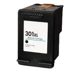HP 301XL must tindikassett, sobib Deskjet 1000/1050/1510/2050/2540/3050, Envy 4500/4504 printeritele