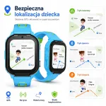 4G LTE GPS SMS kaameraga laste nutikell