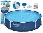 Bassein pumbaga Bestway 305x76 cm, 17-osaline komplekt, mudel 2026
