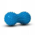 Sensoriline massaažipall Line Sport Peanut Spiky, sinine
