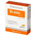 D3-vitamiin Starpharma 4000 IU, 60 kapslit