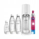 SodaStream TERRA valge gaseerimisseade 3 pudeli ja gaasiballooniga