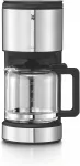 Kohvikeetja WMF Stelio Glass, 1,25 l, roostevaba teras, 10 tassi
