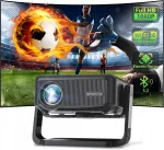 Mini projektor ONOAYO 360&deg; 25000LM 1080P HD WiFi6 Bluetooth 4K