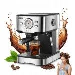 HIBREW H5 kohvimasin 20 bar, espresso ja cappuccino, roostevaba teras