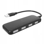USB jaotur Hewlett-Packard DHC-CT110C, 4 &uuml;hendust, must