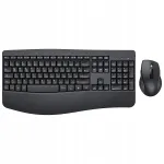 Seenda KB7001 + MS2237 traadita klaviatuur ja hiir, QWERTZ, saksa