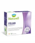 Toidulisand Naturell foolhape 400 &micro;g, 60 tabletti