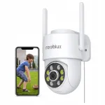 V&auml;liskaamera WiFi-ga, 2K resolutsioon, 360&deg; vaatenurk, IP66, v&auml;rviline &ouml;ine n&auml;gemine, 30 m, kahepoolne heli