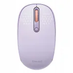 Juhtmevaba hiir Baseus F01B, 3 t&ouml;&ouml;režiimi, 2.4GHz, Bluetooth 5.0, vaikne, violetne