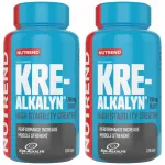 Kre-Alkalyn Kreatiin 120 kapslit NUTREND