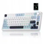 Juhtmevaba mehaaniline klaviatuur AULA S75 Pro, Glacier Blue Star Vector