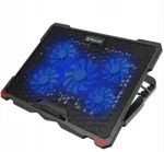 Tellur Basic 17" s&uuml;learvuti jahutusalus 5 ventilaatoriga, LED, must