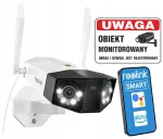 V&auml;line j&auml;relevalvekaamera REOLINK DUO2 WIFI W730, 8MP, 4K, 180&deg;, IR, v&auml;rviline &ouml;&ouml;režiim, AI