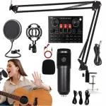 USB mikrofon jalusega, sobib salvestamiseks, &uuml;lekanneteks ja podcastideks