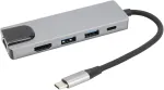 USB-C multifunktsionaalne hub 4K HDMI, RJ45, USB 3.0 ja PD dokijaamiga