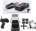 Kaugjuhtimisega auto HB Toys Drift 1:16, valge, LED efektidega