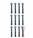 Oral-B Pro Cross Action elektrilise hambaharja otsikud, mustad, 11 tk