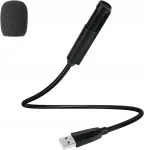 USB mikrofon arvutile, metallist, m&uuml;rasummutusega, 360&deg;