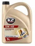 Mootori&otilde;li K2 5W-40 5 l, s&uuml;nteetiline
