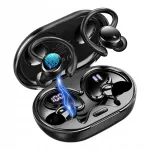 Juhtmevabad Bluetooth 5.4 spordik&otilde;rvaklapid ENC, LED indikaatori ja mikrofoniga, 50 tundi akut