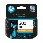 HP 300 tindikassett must, 4 ml, CC640EE
