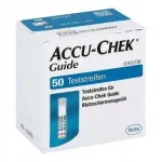 Accu Chek Guide gl&uuml;koosim&otilde;&otilde;tja ribad, 50 tk