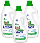 Pesuvedelik Lovela Family valgetele, h&uuml;poallergeenne, 5,55 l, 84 pesukorda