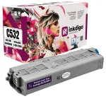 OKI 46490606 magenta tindikassett, 6000 lk, C532/C542/MC563/MC573