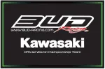 Bud Racing KAWASAKI mootorratta kaitsematt