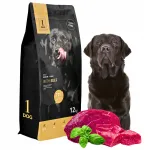 Kuivtoit koertele veiselihaga 12 kg keskmistele ja suurtele t&otilde;ugudele 1DOG