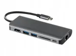 Fujtech USB-C universaalne 6-&uuml;hes dokkimisjaam