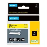 Kleebisriba Dymo Rhino, nailon, kollane, 19 mm x 3,5 m