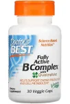 Toidulisand Doctors Best Fully Active B Complex, 30 kapslit