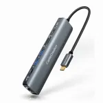 Adapter MacBook Air/Pro (M1/M2/M3) Thunderbolt, USB-C, HDMI 4K 60Hz, LAN, USB 3.0