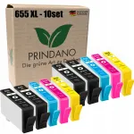 HP 655 XL tindikassetid, 10 tk, sobivad Deskjet Ink Advantage 3525, 4615, 4625, 5525, 6520, 6525