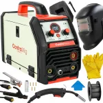 Keevitusmasin FLUX MIG/MAG/MMA/TIG 200A LCD-ekraaniga