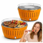 S&ouml;egrill LotusGrill XL kaasaskantava kaitsekotiga