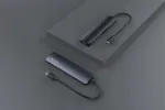DEVIA 5-&uuml;hes hubi &uuml;hendus, USB-C kuni USB kaardilugeja